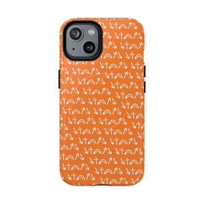 Gospel Symbols iPhone Case - Orange - New iPhone 17 Cases Available!!!