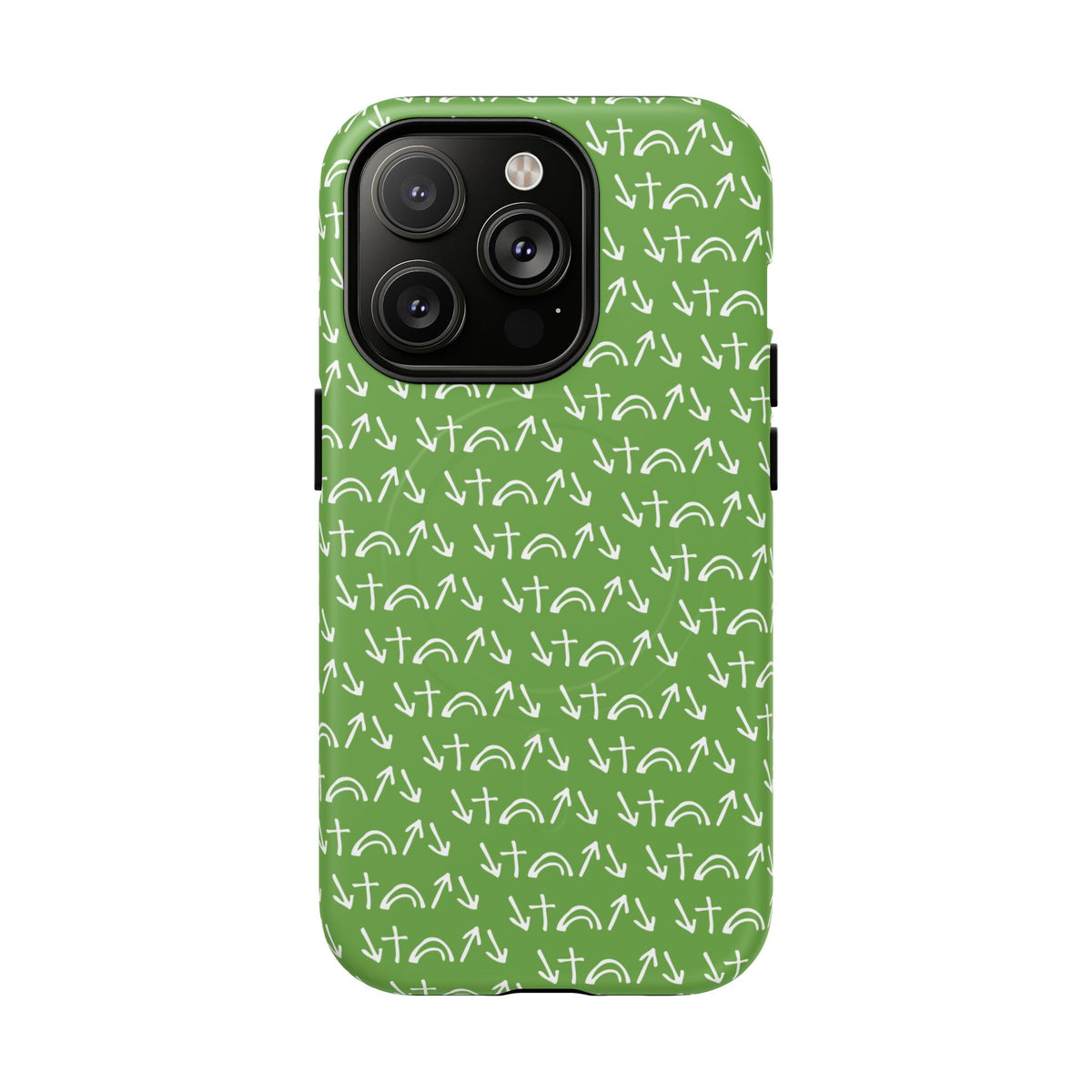 Gospel Symbols iPhone Case - Green - New iPhone 17 Cases Available!!!