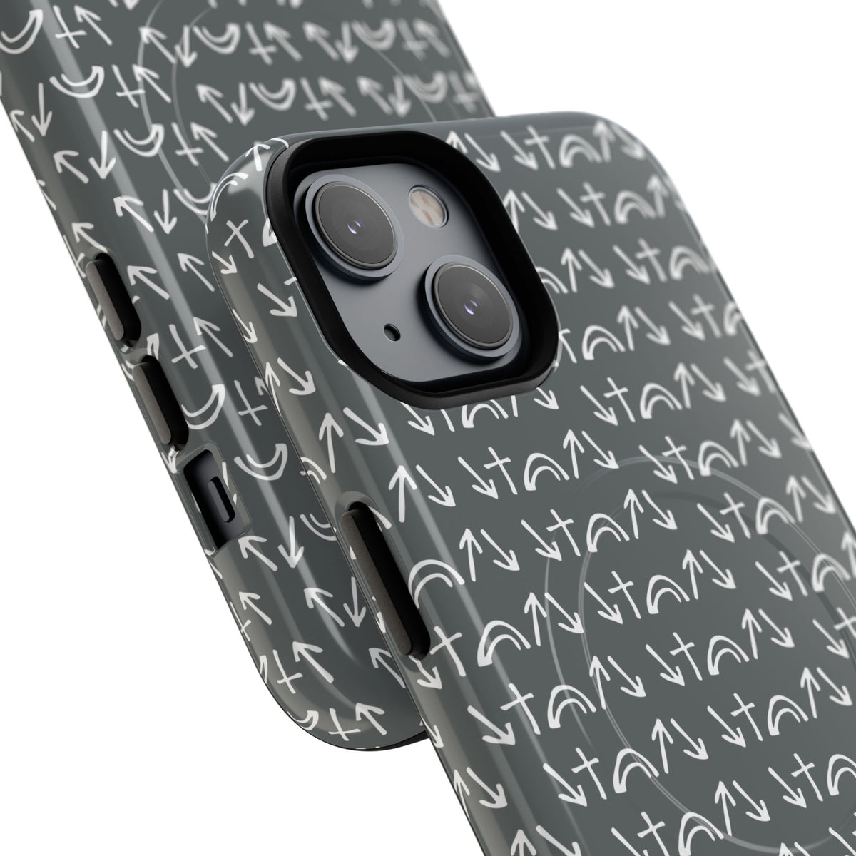 Gospel Symbols iPhone Case - Grey - New iPhone 17 Cases Available!!!