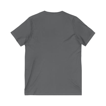 Gospel Symbols V-Neck T-shirt - White/Green Text - Adult