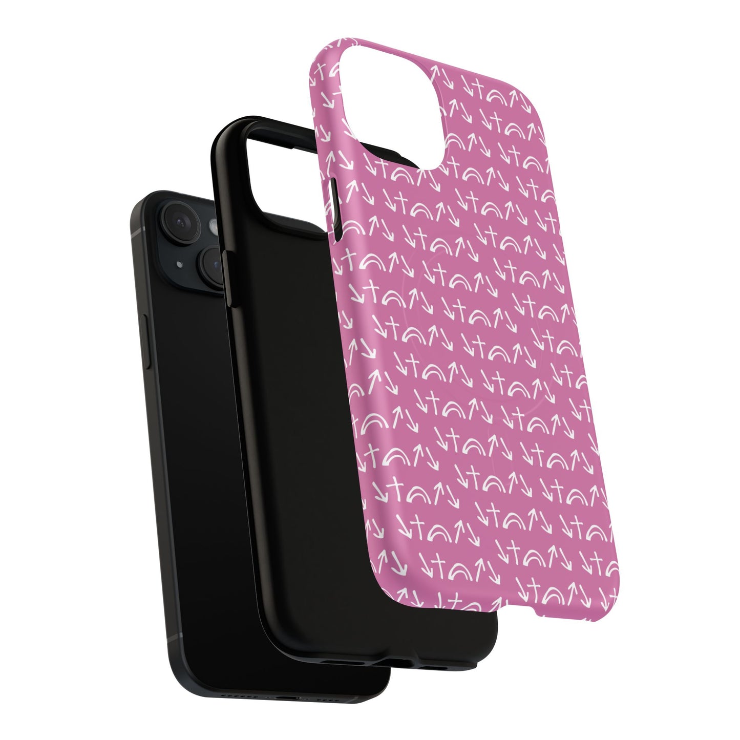 Gospel Symbols iPhone Case - Pink - New iPhone 17 Cases Available!!!
