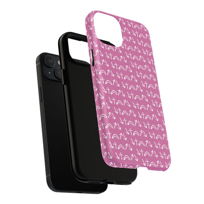 Gospel Symbols iPhone Case - Pink - New iPhone 17 Cases Available!!!