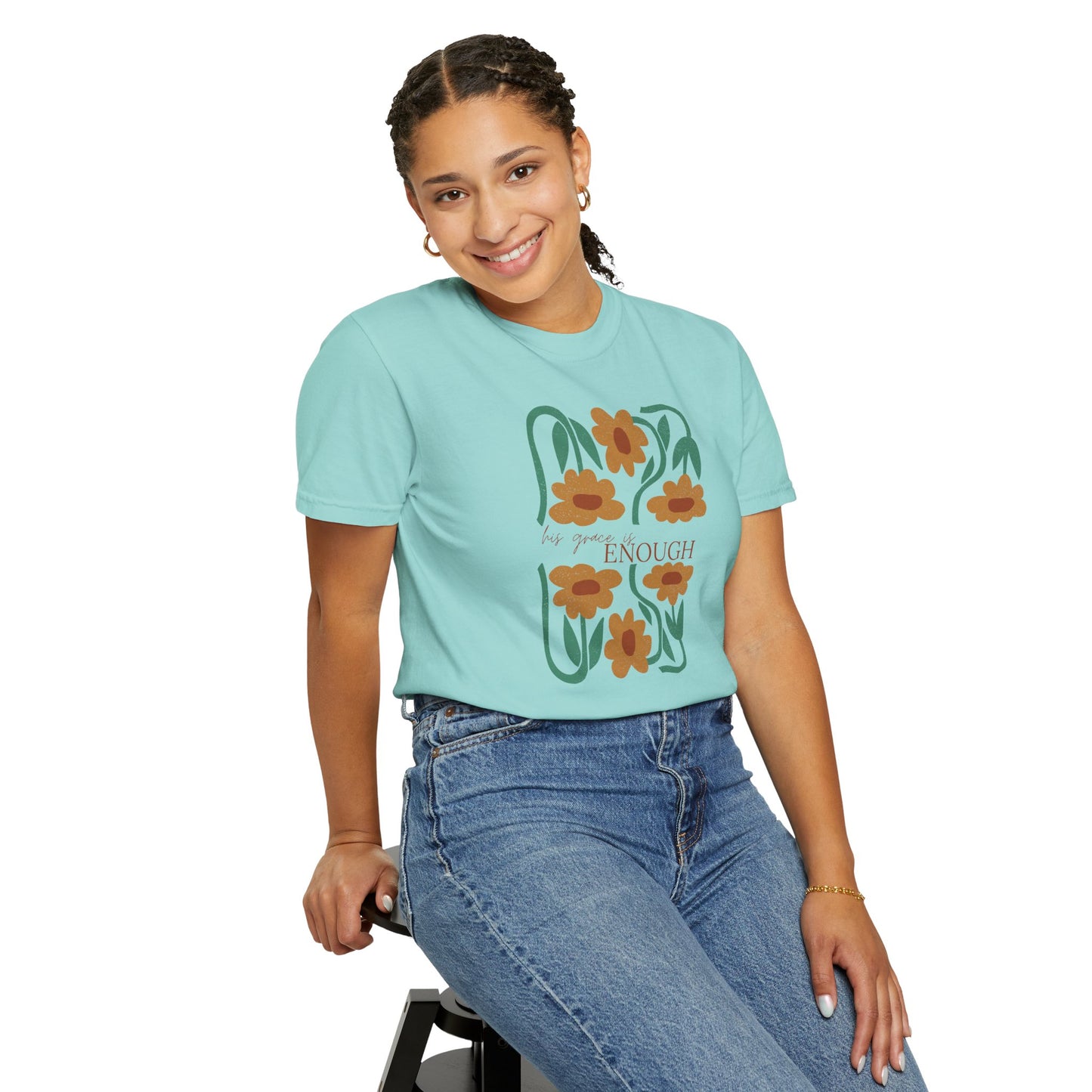 His Grace is Enough - Boho - T-Shirt - Adult
