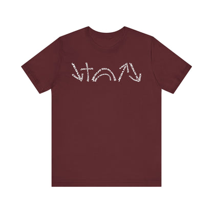 Gospel Symbols T-Shirt - White Text - Adult