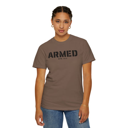 ARMED - T-Shirt - Comfort Color - Adult