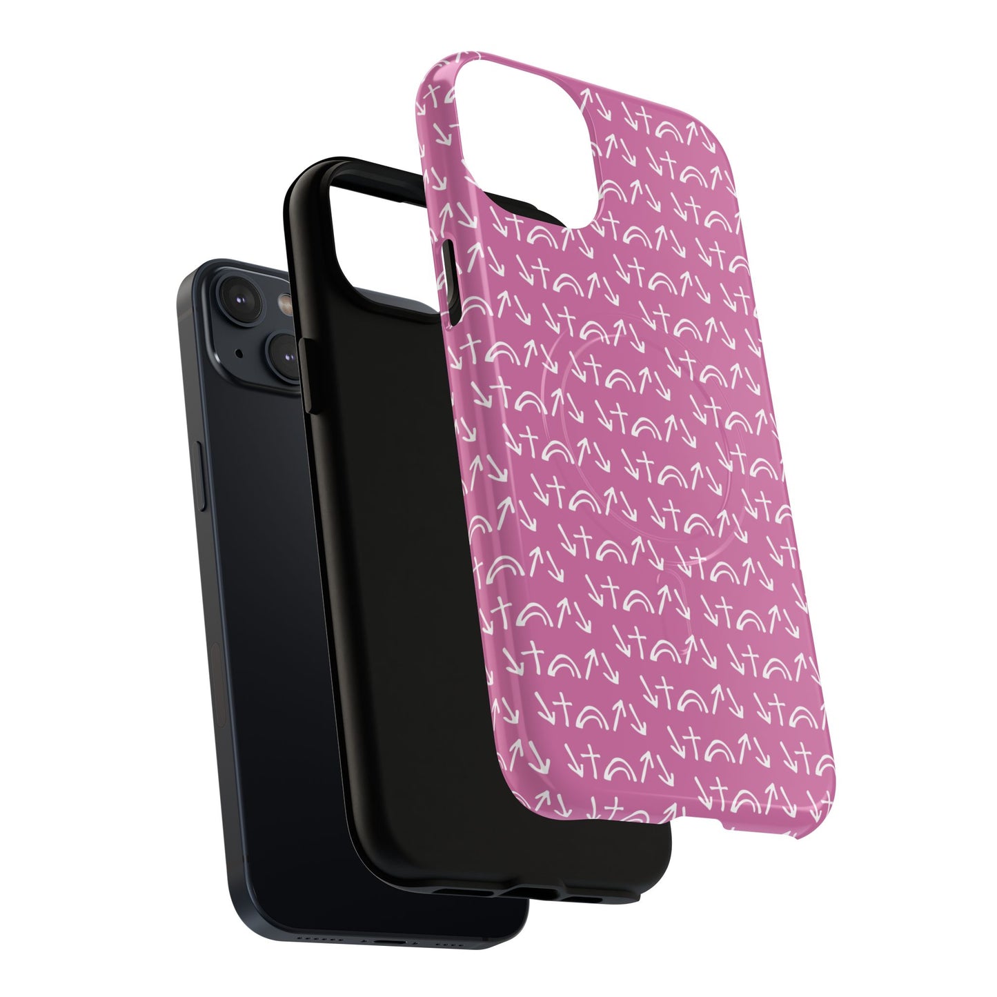 Gospel Symbols iPhone Case - Pink - New iPhone 17 Cases Available!!!