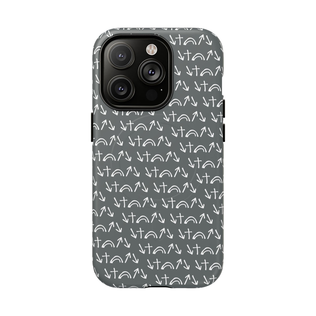 Gospel Symbols iPhone Case - Grey - New iPhone 17 Cases Available!!!