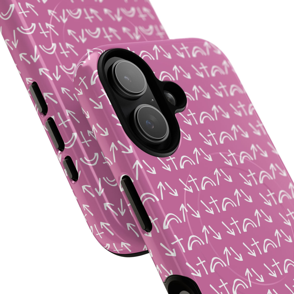 Gospel Symbols iPhone Case - Pink - New iPhone 17 Cases Available!!!