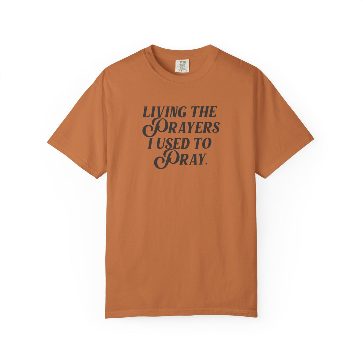 Living the Prayers I Used to Pray - T-Shirt - Comfort Color - Adult