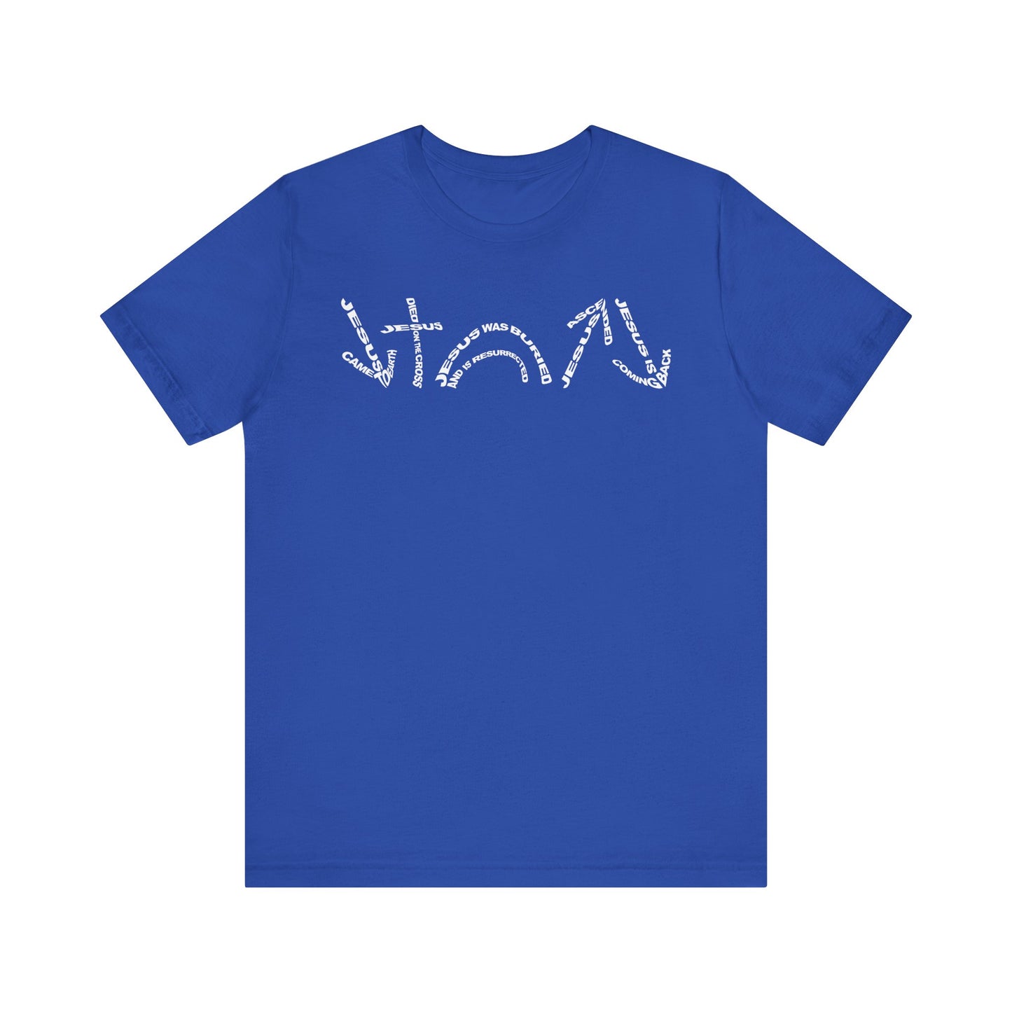 Gospel Symbols T-Shirt - White Text - Adult