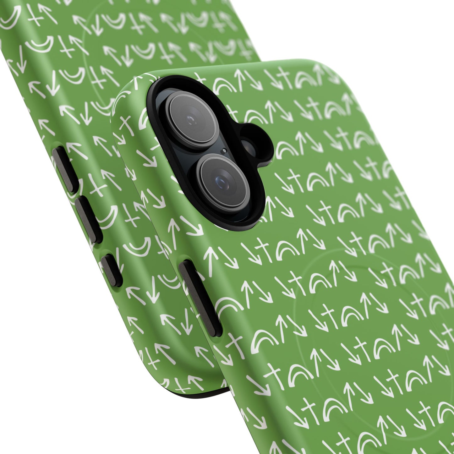 Gospel Symbols iPhone Case - Green - New iPhone 17 Cases Available!!!