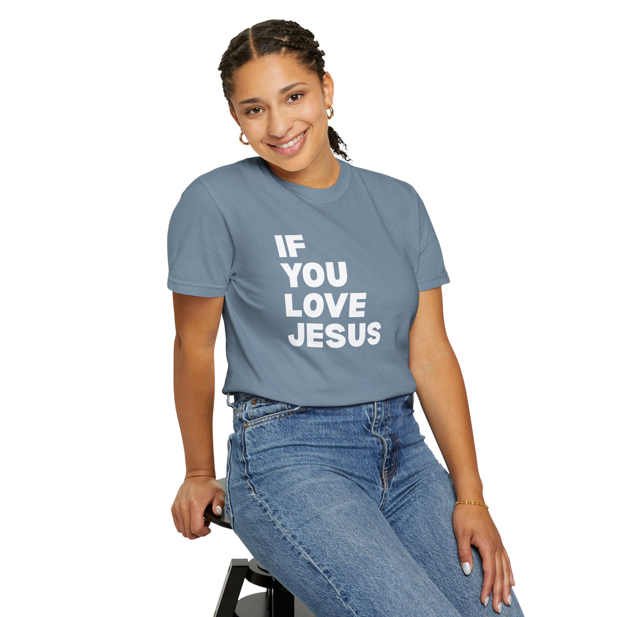 If You Love Jesus, Clap Yo Hands - T-Shirt - Adult