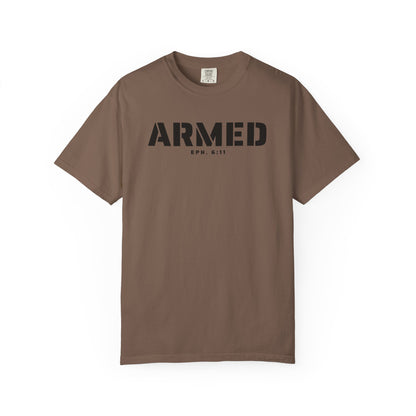 ARMED - T-Shirt - Comfort Color - Adult