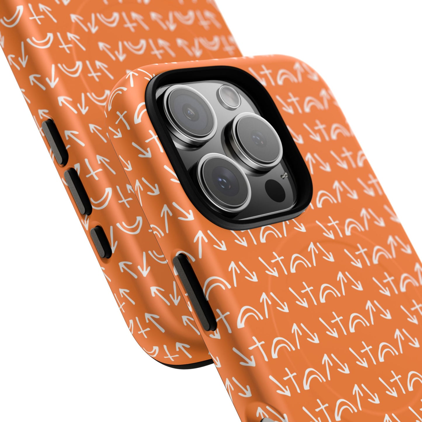 Gospel Symbols iPhone Case - Orange - New iPhone 17 Cases Available!!!