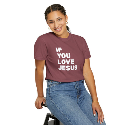 If You Love Jesus, Clap Yo Hands - T-Shirt - Adult