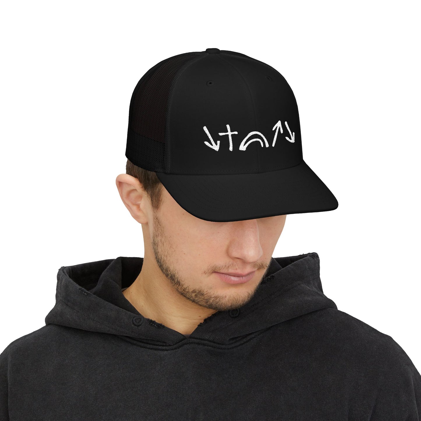 Gospel Symbols Snapback Trucker Hat - Richardson 112