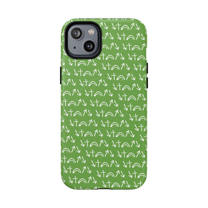 Gospel Symbols iPhone Case - Green - New iPhone 17 Cases Available!!!