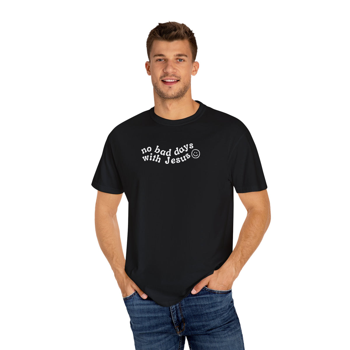 No Bad Says With Jesus - T-Shirt - Adult
