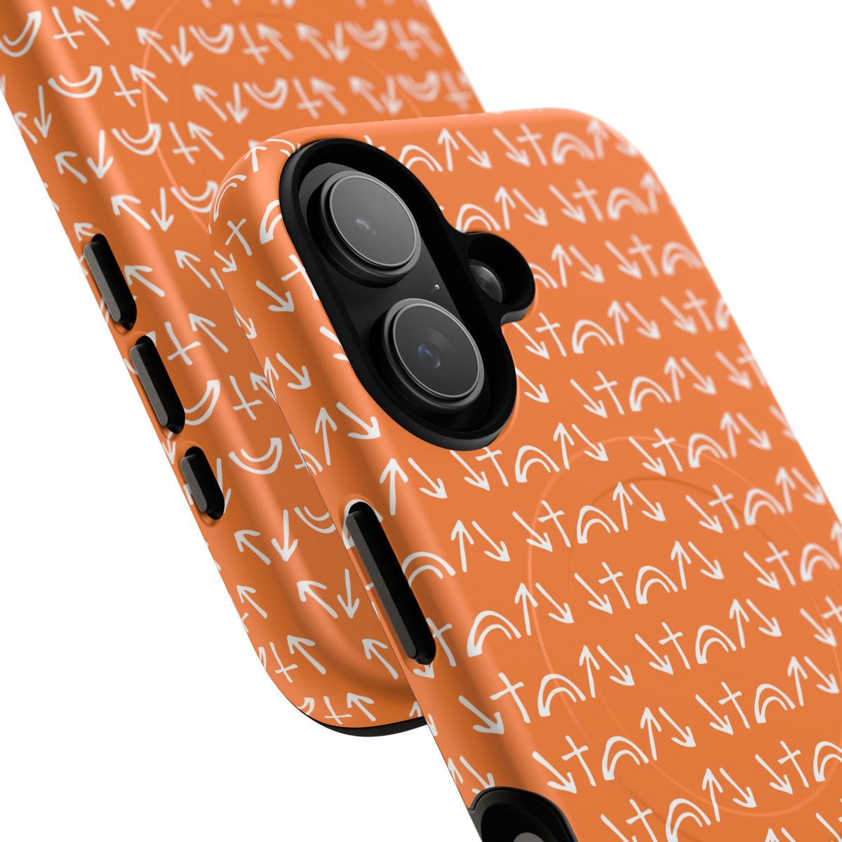 Gospel Symbols iPhone Case - Orange - New iPhone 17 Cases Available!!!