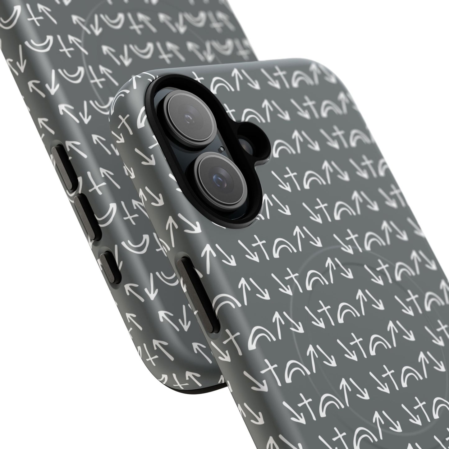 Gospel Symbols iPhone Case - Grey - New iPhone 17 Cases Available!!!