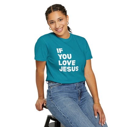 If You Love Jesus, Clap Yo Hands - T-Shirt - Adult