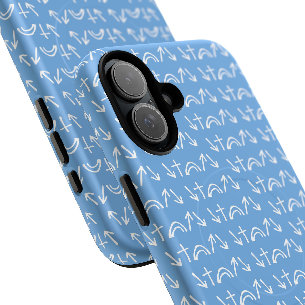 Gospel Symbols iPhone Case - Light Blue - New iPhone 17 Cases Available!!!
