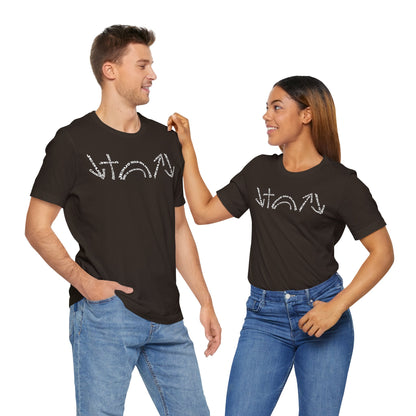 Gospel Symbols T-Shirt - White Text - Adult