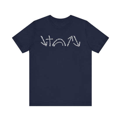 Gospel Symbols T-Shirt - White Text - Adult