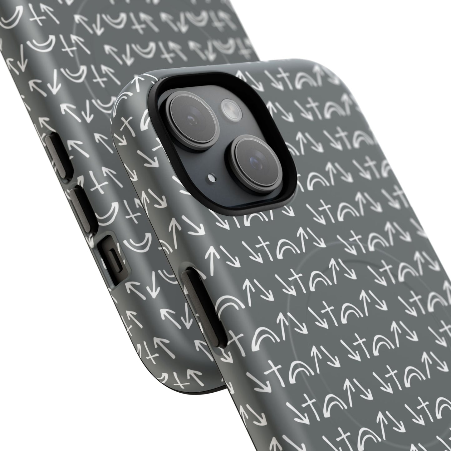 Gospel Symbols iPhone Case - Grey - New iPhone 17 Cases Available!!!