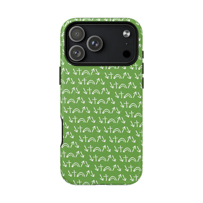 Gospel Symbols iPhone Case - Green - New iPhone 17 Cases Available!!!
