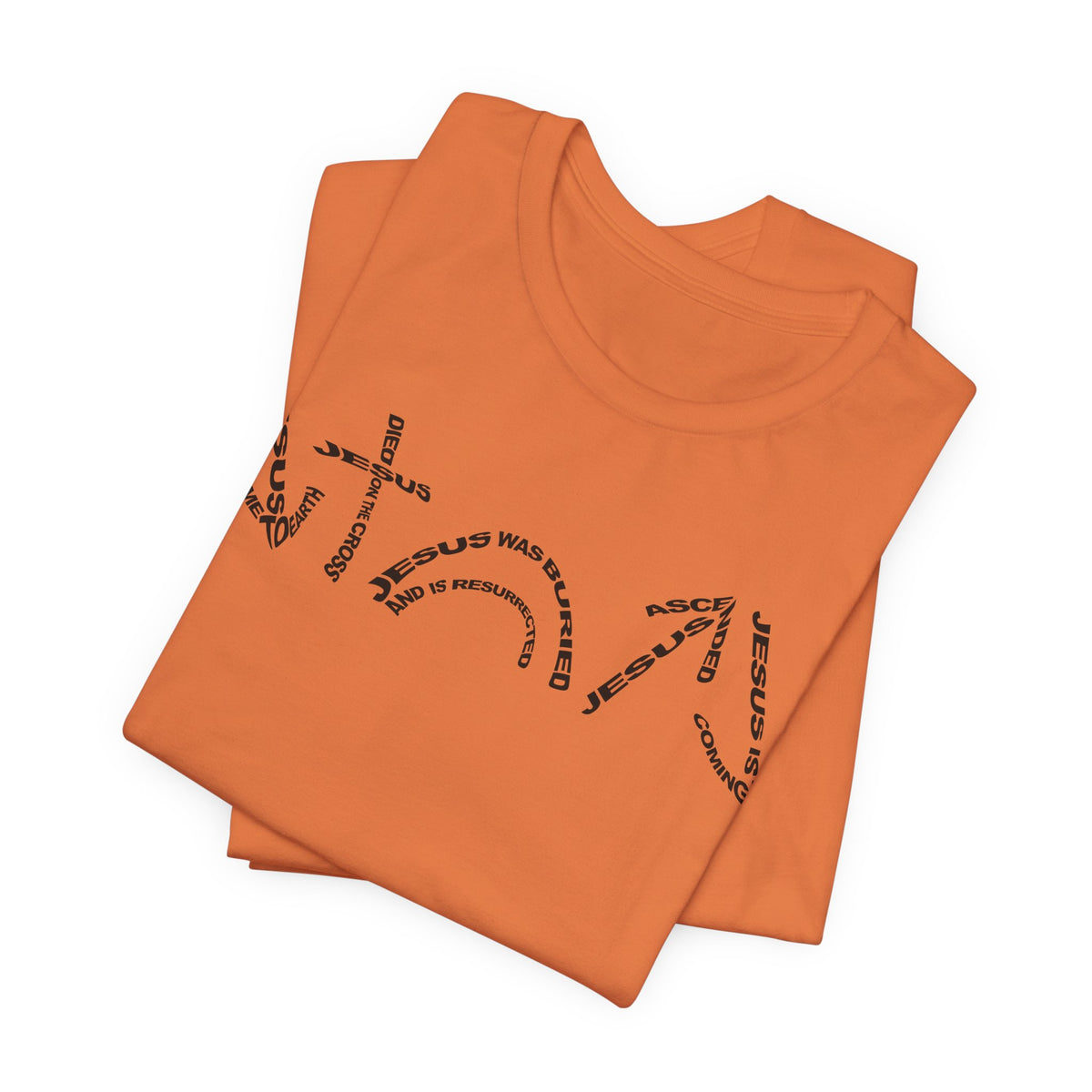 Gospel Symbols T-Shirt - Black Text - Adult