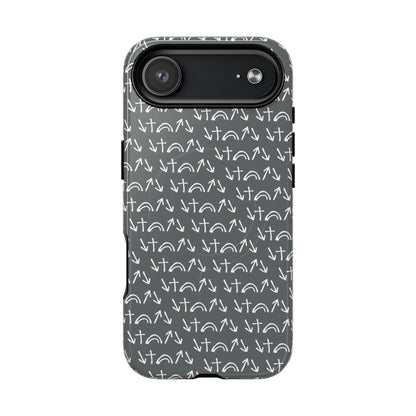 Gospel Symbols iPhone Case - Grey - New iPhone 17 Cases Available!!!