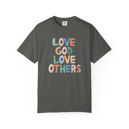Watercolor - Love God Love Others - Adult