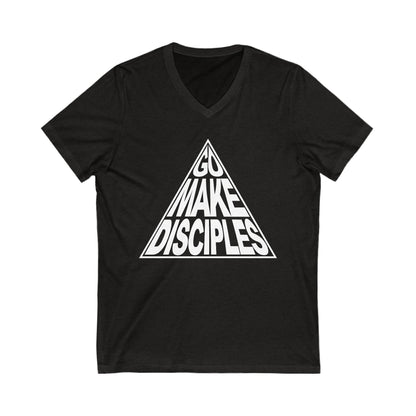 Go Make Disciples T-Shirt - White Text - Adult