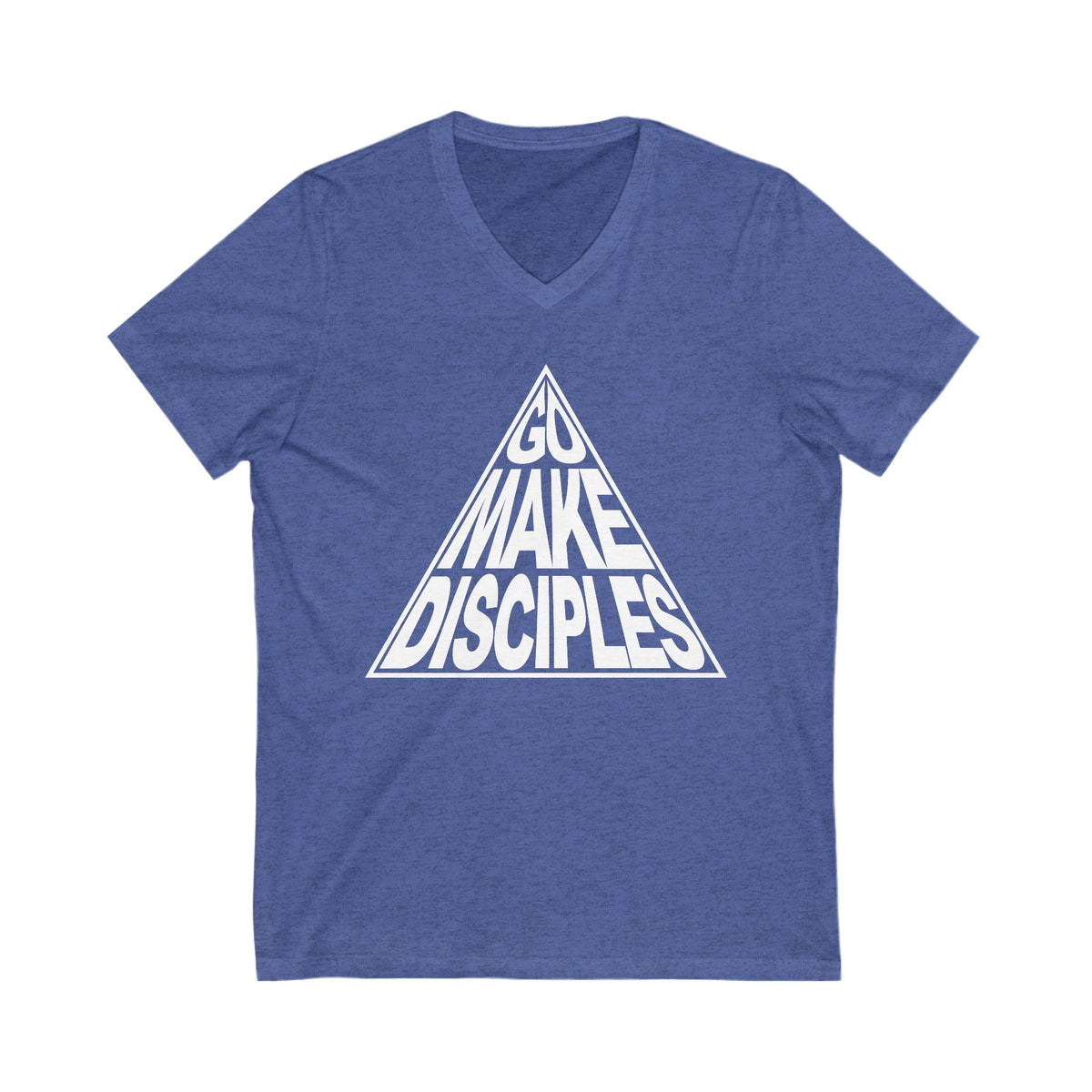 Go Make Disciples T-Shirt - White Text - Adult