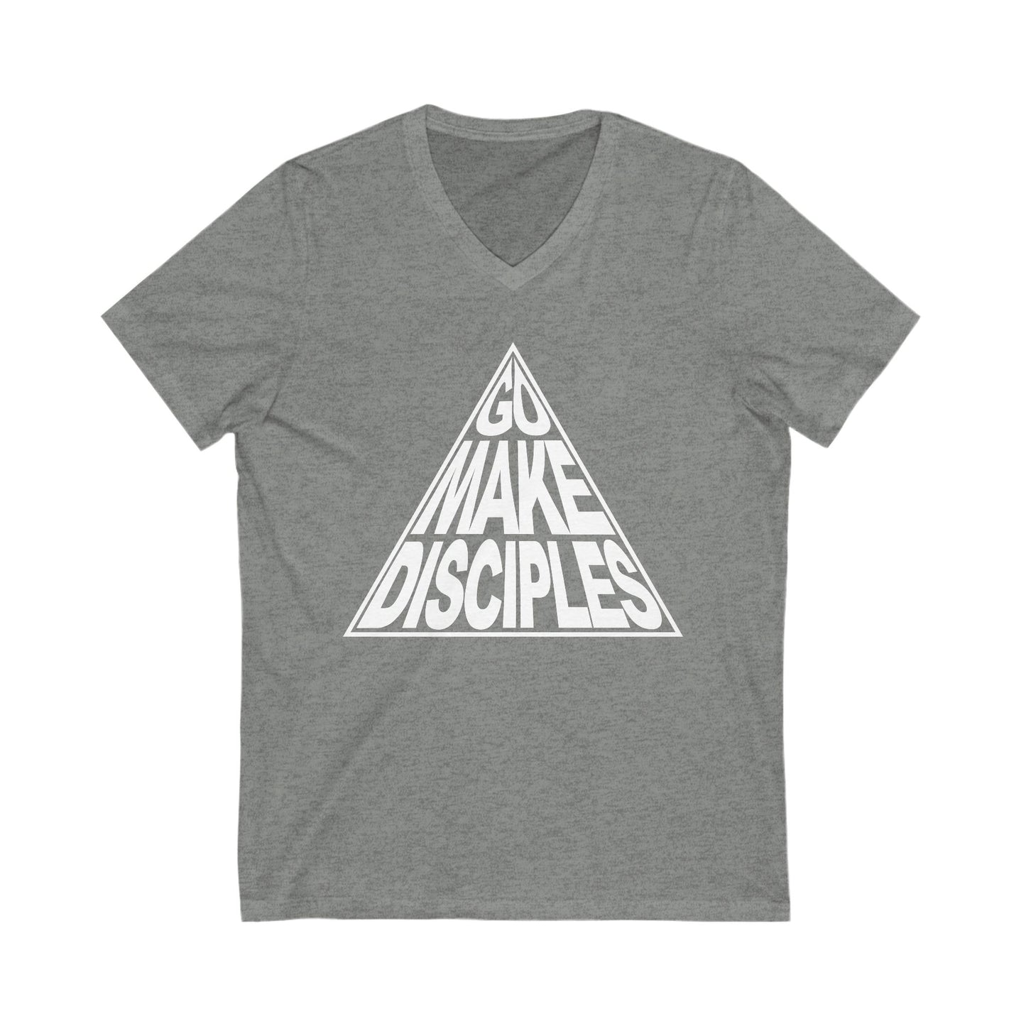 Go Make Disciples T-Shirt - White Text - Adult