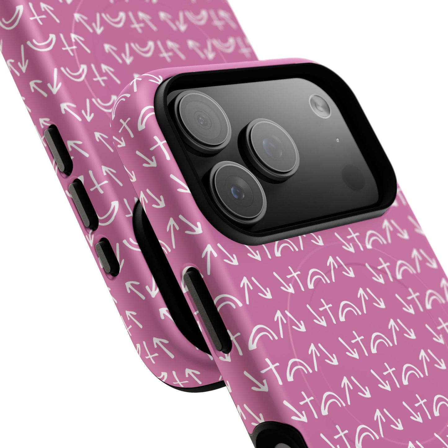 Gospel Symbols iPhone Case - Pink - New iPhone 17 Cases Available!!!