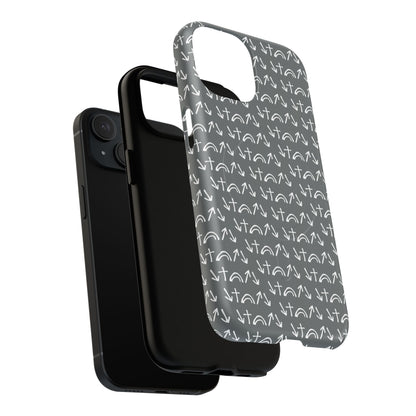 Gospel Symbols iPhone Case - Grey - New iPhone 17 Cases Available!!!