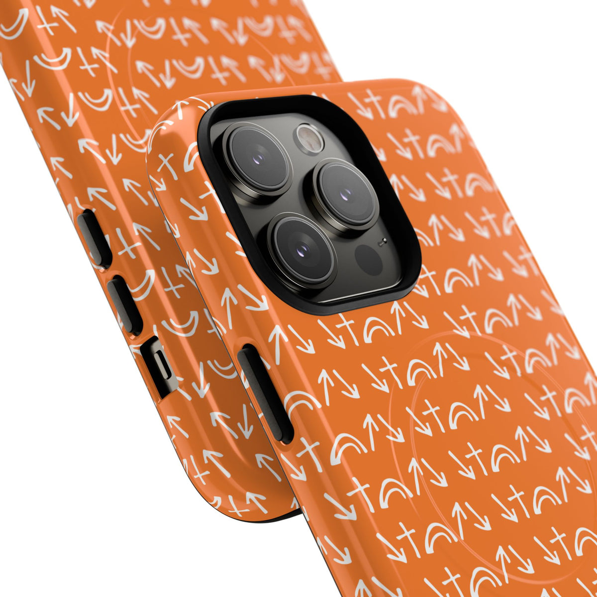 Gospel Symbols iPhone Case - Orange - New iPhone 17 Cases Available!!!