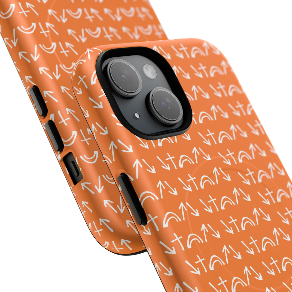 Gospel Symbols iPhone Case - Orange - New iPhone 17 Cases Available!!!