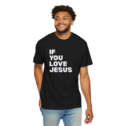 If You Love Jesus, Clap Yo Hands - T-Shirt - Adult