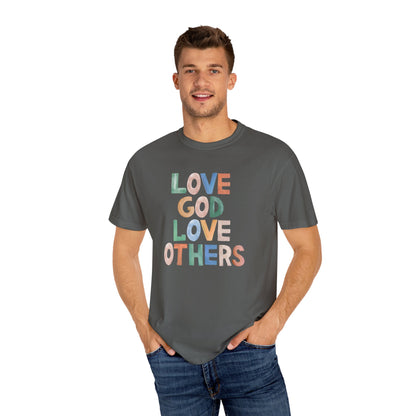 Watercolor - Love God Love Others - Adult