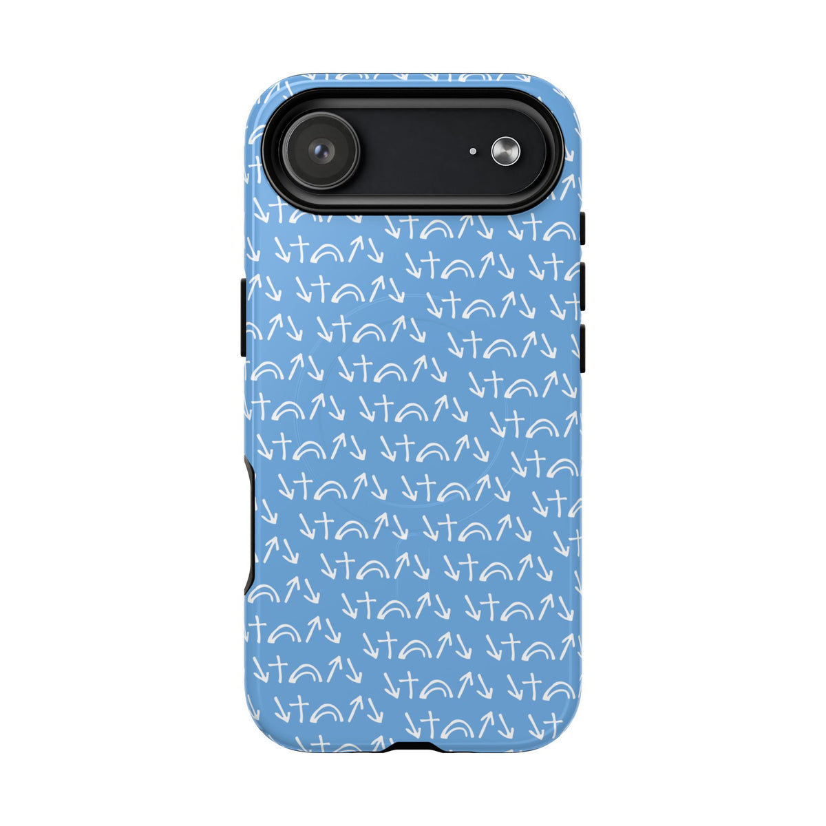 Gospel Symbols iPhone Case - Light Blue - New iPhone 17 Cases Available!!!