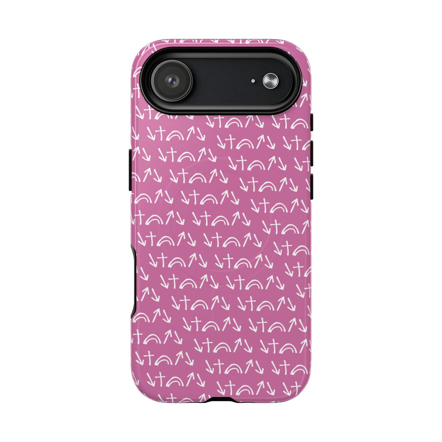 Gospel Symbols iPhone Case - Pink - New iPhone 17 Cases Available!!!