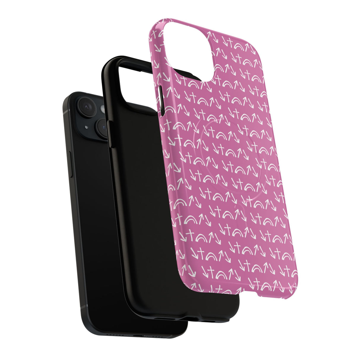 Gospel Symbols iPhone Case - Pink - New iPhone 17 Cases Available!!!