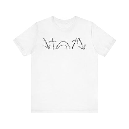 Gospel Symbols T-Shirt - Black Text - Adult