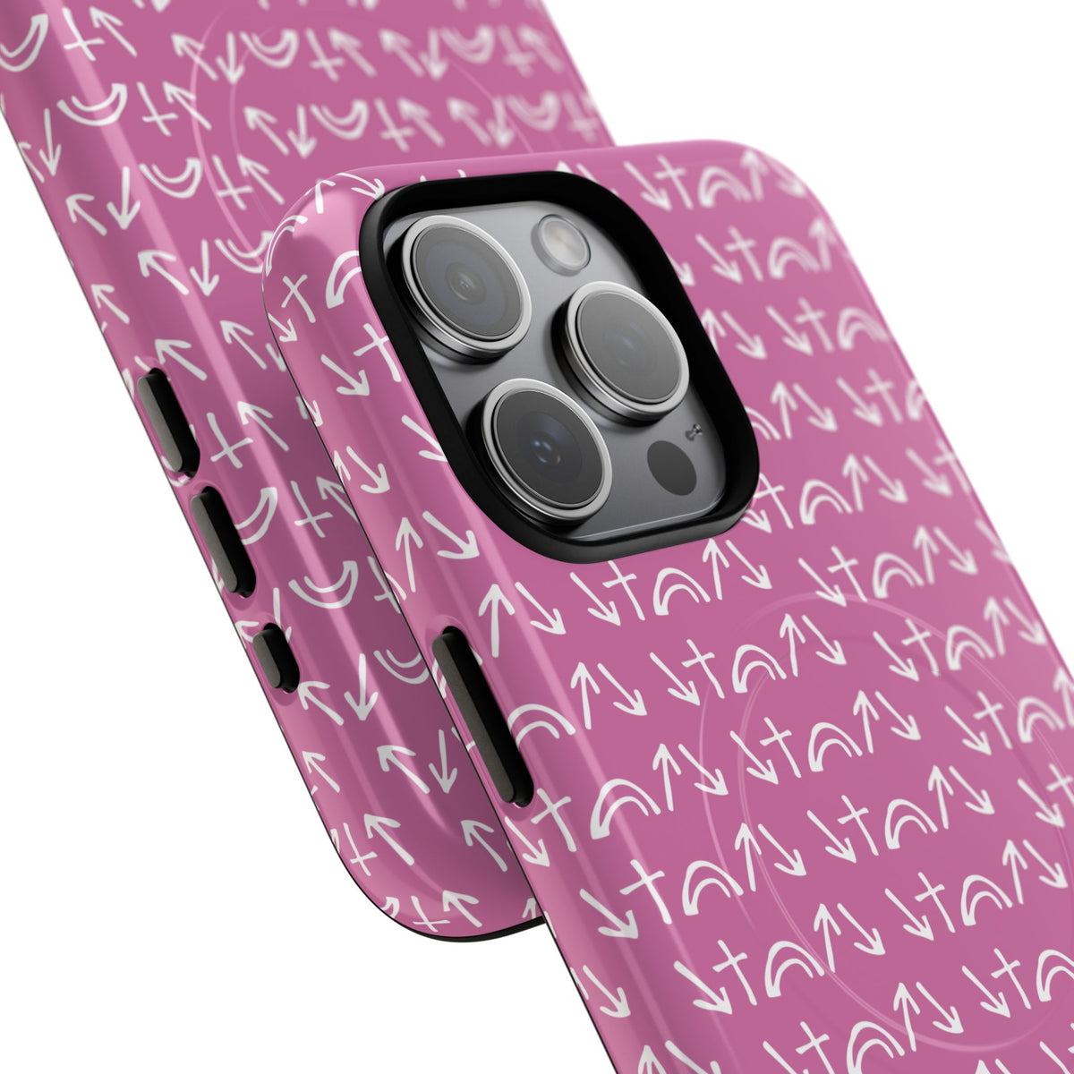 Gospel Symbols iPhone Case - Pink - New iPhone 17 Cases Available!!!