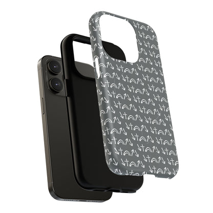 Gospel Symbols iPhone Case - Grey - New iPhone 17 Cases Available!!!