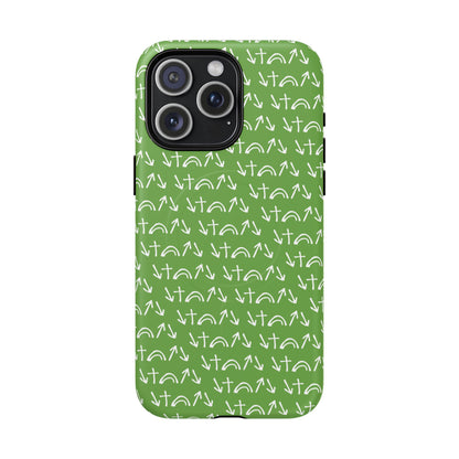 Gospel Symbols iPhone Case - Green - New iPhone 17 Cases Available!!!