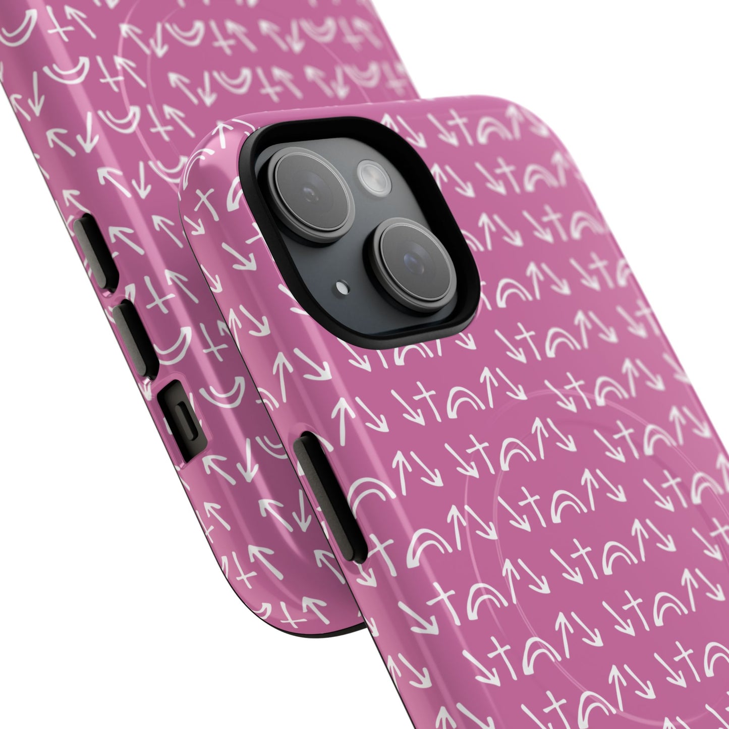 Gospel Symbols iPhone Case - Pink - New iPhone 17 Cases Available!!!